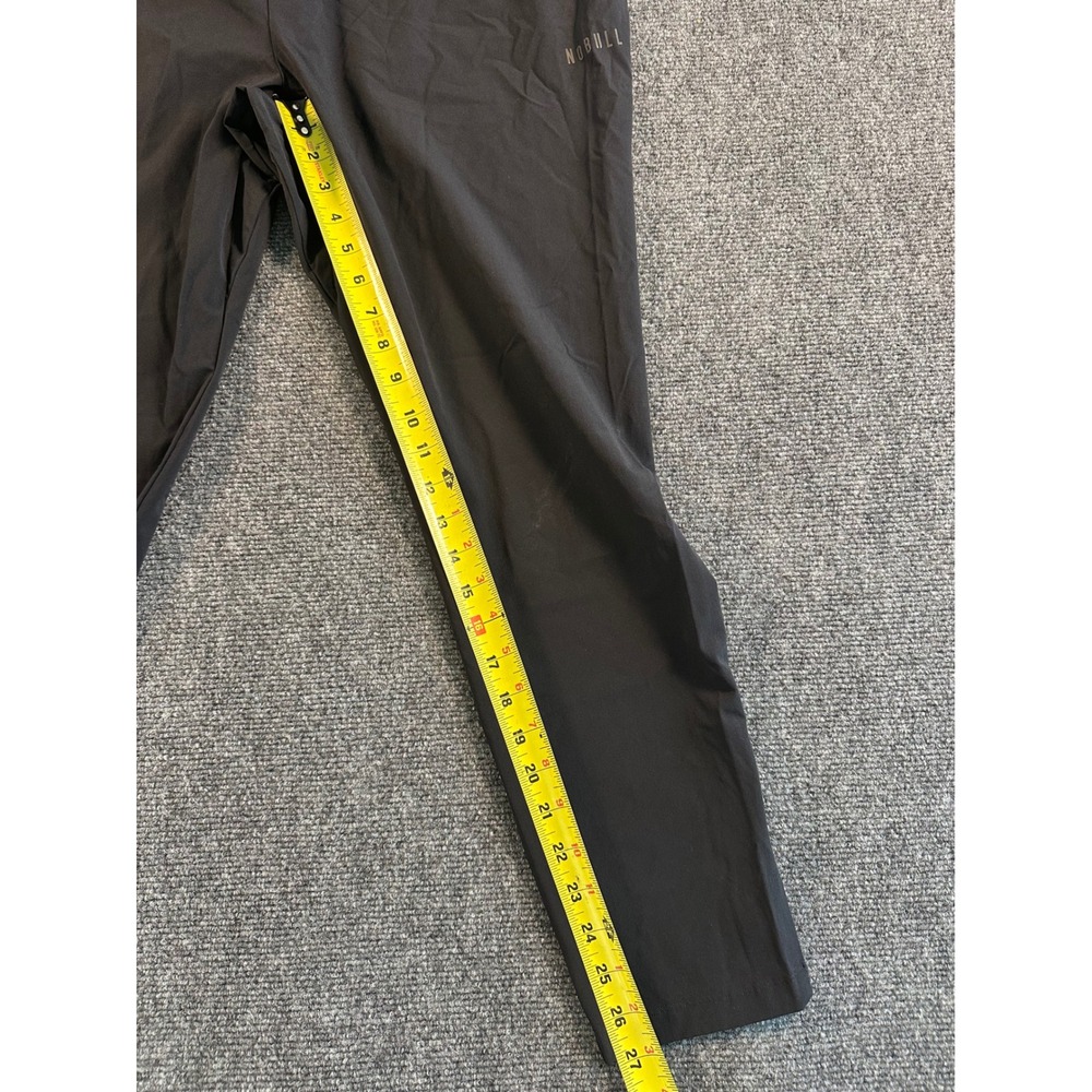 NOBULL Mens Lightweight Training Joggers‎ Black XL Ankle Zip Athletic Pants - Picture 9 of 12